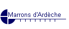 Marrons d'Ardche